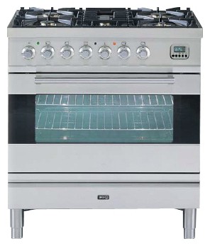 Кухонная плита ILVE PF-80-VG Stainless-Steel Фото