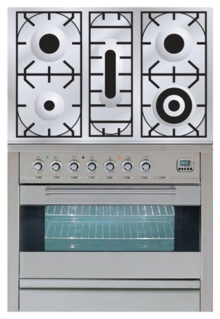 Кухонная плита ILVE PF-90-VG Stainless-Steel Фото
