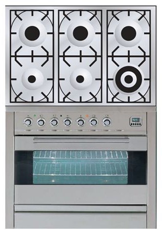 Кухонная плита ILVE PF-906-VG Stainless-Steel Фото