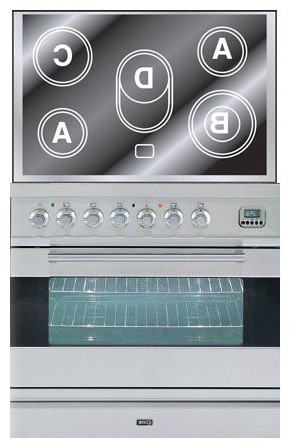Кухонная плита ILVE PFE-80-MP Stainless-Steel Фото