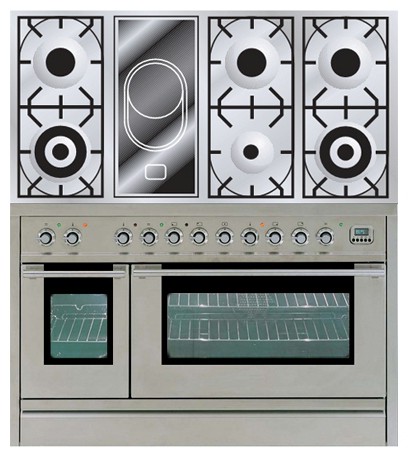 Кухонная плита ILVE PL-120V-VG Stainless-Steel Фото