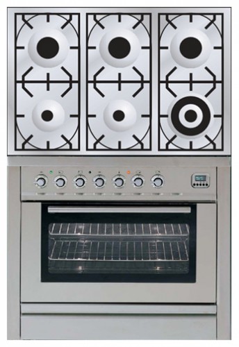 Кухонная плита ILVE PL-906-VG Stainless-Steel Фото