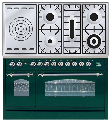 Кухонная плита ILVE PN-120S-VG Green Фото