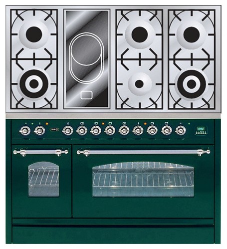 Кухонная плита ILVE PN-120V-MP Green Фото