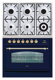 Кухонная плита ILVE PN-906-VG Blue Фото