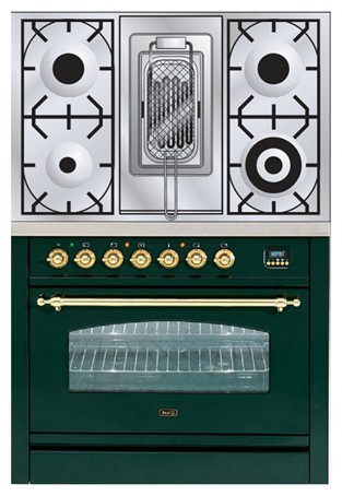 Кухонная плита ILVE PN-90R-MP Green Фото