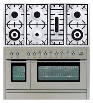 Кухонная плита ILVE PSL-1207-MP Stainless-Steel Фото