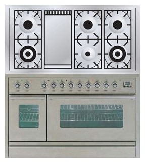 Кухонная плита ILVE PSW-120F-MP Stainless-Steel Фото
