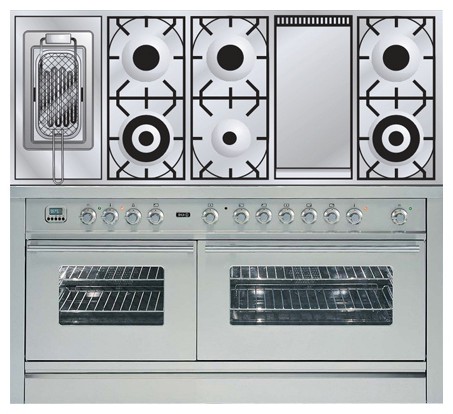Кухонная плита ILVE PW-150FR-VG Stainless-Steel Фото