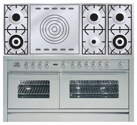 Кухонная плита ILVE PW-150S-VG Stainless-Steel Фото