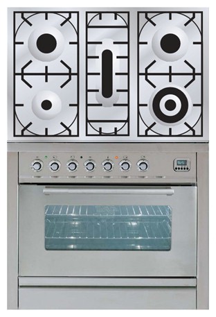 Кухонная плита ILVE PW-90-MP Stainless-Steel Фото