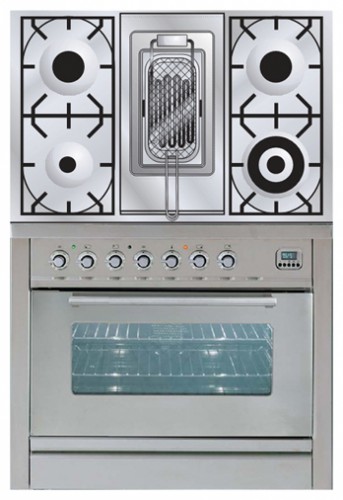 Кухонная плита ILVE PW-90R-MP Stainless-Steel Фото