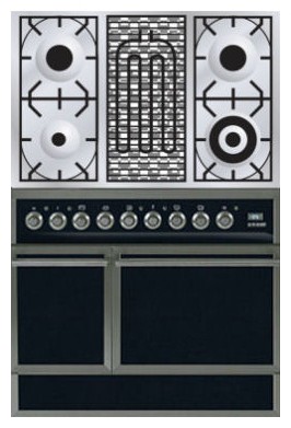 Кухонная плита ILVE QDC-90B-MP Matt Фото