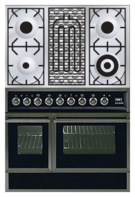 Кухонная плита ILVE QDC-90BW-MP Matt Фото