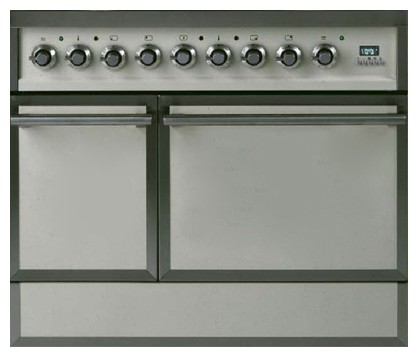 Кухонная плита ILVE QDC-90R-MP Antique white Фото
