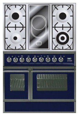 Кухонная плита ILVE QDC-90VW-MP Blue Фото