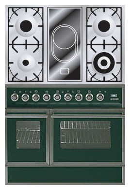 Кухонная плита ILVE QDC-90VW-MP Green Фото