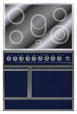 Кухонная плита ILVE QDCE-90-MP Blue Фото