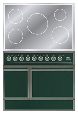Кухонная плита ILVE QDCI-90-MP Green Фото