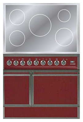 Кухонная плита ILVE QDCI-90-MP Red Фото