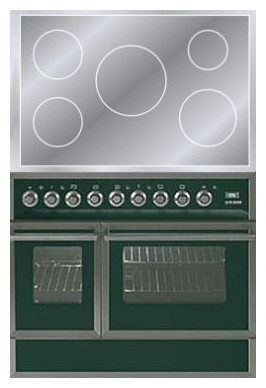 Кухонная плита ILVE QDCI-90W-MP Green Фото