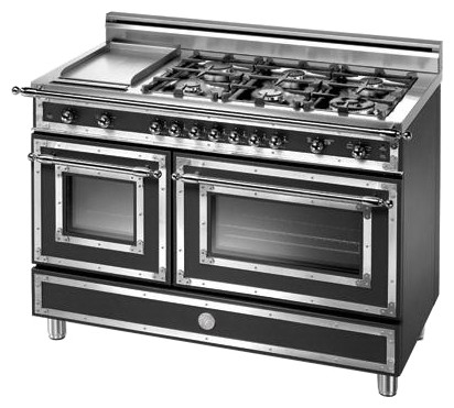 Кухонная плита BERTAZZONI H48 6G MFE NE Фото