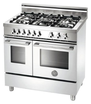 Кухонная плита BERTAZZONI W90 5 MFE BI Фото