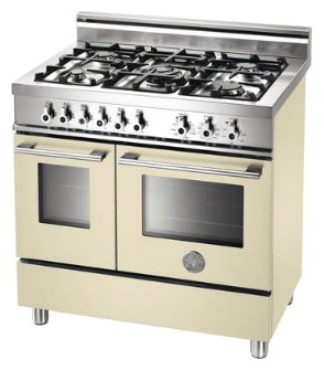 Кухонная плита BERTAZZONI W90 5 MFE CR Фото