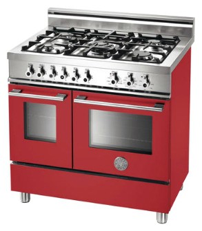 Кухонная плита BERTAZZONI W90 5 MFE RO Фото