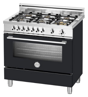 Кухонная плита BERTAZZONI X90 6 GEV NE Фото