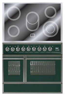 Кухонная плита ILVE QDCE-90W-MP Green Фото